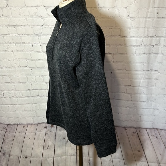 Old Navy size large Quarter ZipFleece-Knit Pullover - Picture 4 of 7